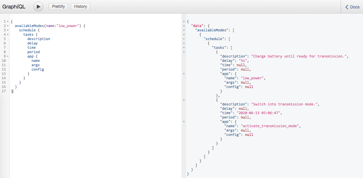 SpaceDB low_power task list